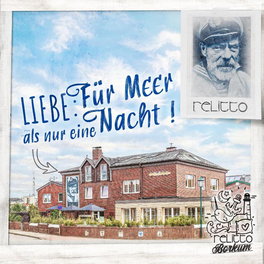 Relitto Boutique Und Aparthotel Borkum Dış mekan fotoğraf